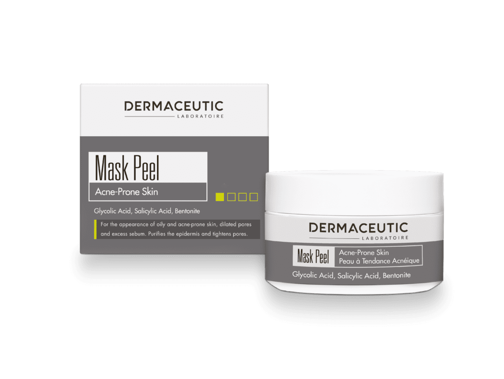 Mask Peel cosmetic box